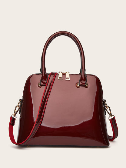 Starlight Metallic Tote Messenger Bag | VOIDRA