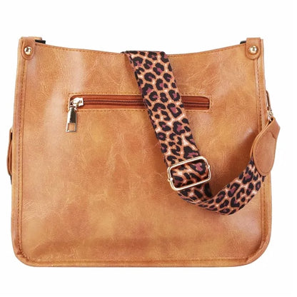 Convertible Vegan Leather Crossbody – Soft Guitar Strap Edition