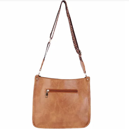 Convertible Vegan Leather Crossbody – Soft Guitar Strap Edition