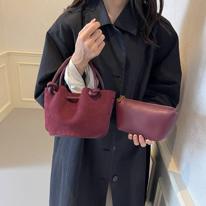 FROSTLINE – Autumn-Winter PU Cylinder Crossbody Bag