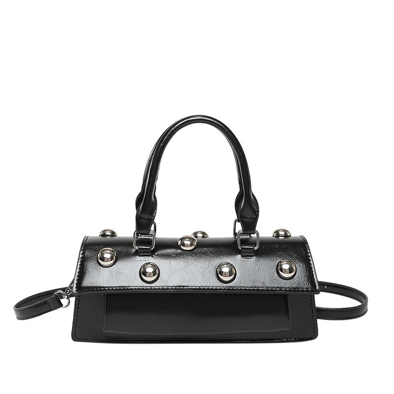 VOIDRA IconBolt Rivet Charm Shoulder Tote