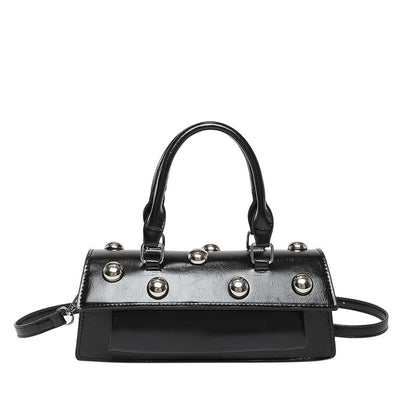 VOIDRA IconBolt Rivet Charm Shoulder Tote