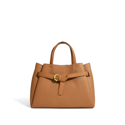 The VOIDRA Tuscan Leather Tote | Genuine Cowhide Carry-All