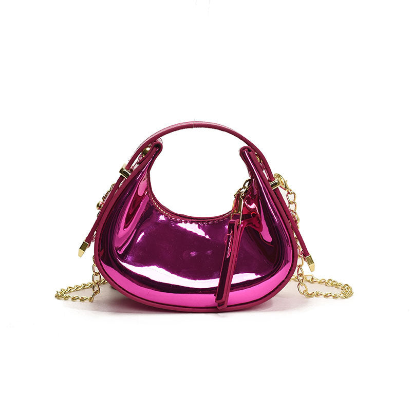 VOIDRA OrbitPop™ Candy-Coloured Mini & Midi Round PU Shoulder Bag
