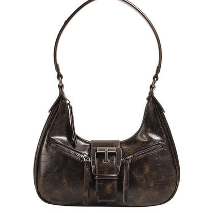 VOIDRA LunaLoop™ – Retro Crescent Shoulder & Crossbody Bag