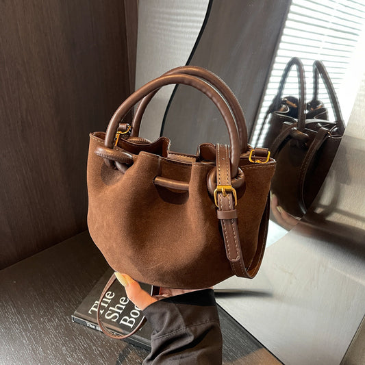 FROSTLINE – Autumn-Winter PU Cylinder Crossbody Bag