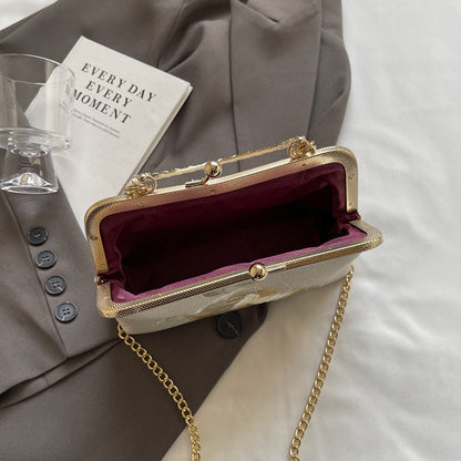 VOIDRA Han Embroidered Shell Bag – Beaded Tassel Chinese-Inspired Crossbody