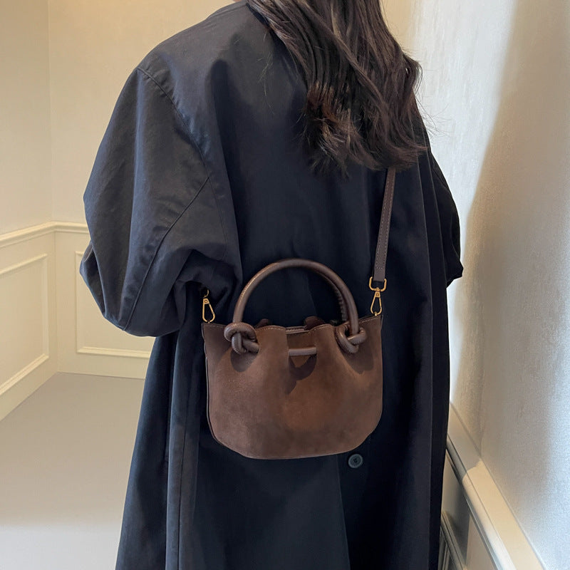 FROSTLINE – Autumn-Winter PU Cylinder Crossbody Bag