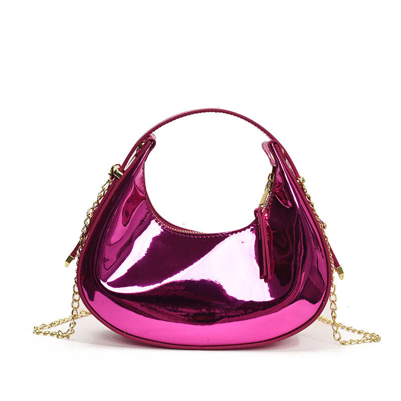VOIDRA OrbitPop™ Candy-Coloured Mini & Midi Round PU Shoulder Bag