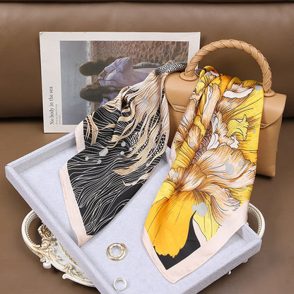 Vintage-Inspired Business Scarf for Professional Women