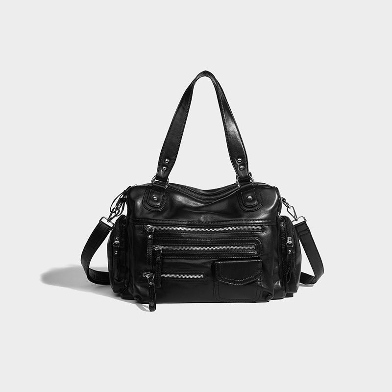 The Blackout Moto Bag