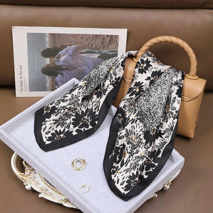 Vintage-Inspired Business Scarf for Professional Women