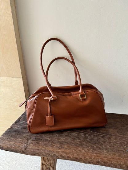 VOIDRA MetroTote – Genuine Leather Oversized Street Shoulder Bag