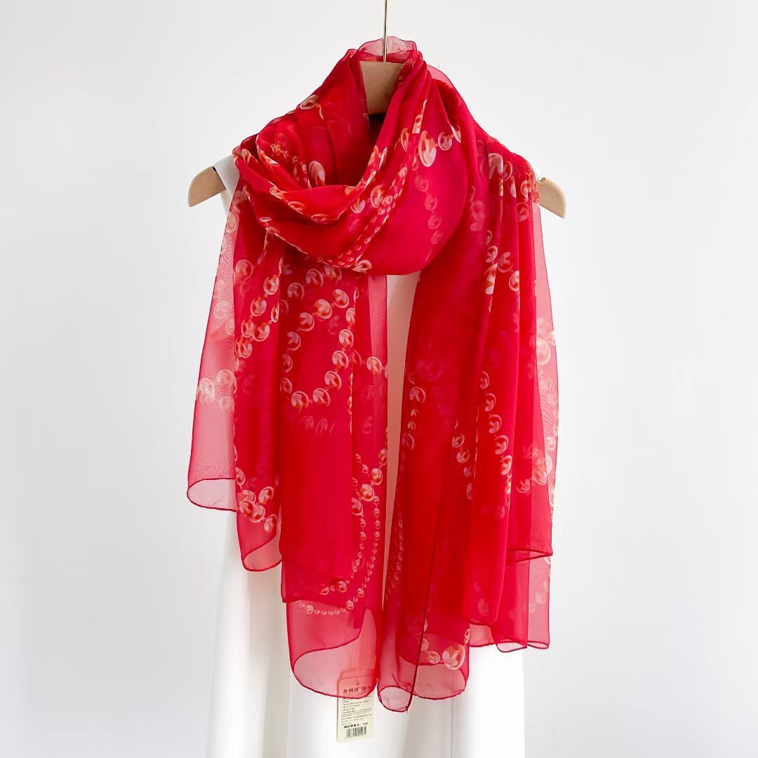 The Abstract Muse Long Scarf | VOIDRA