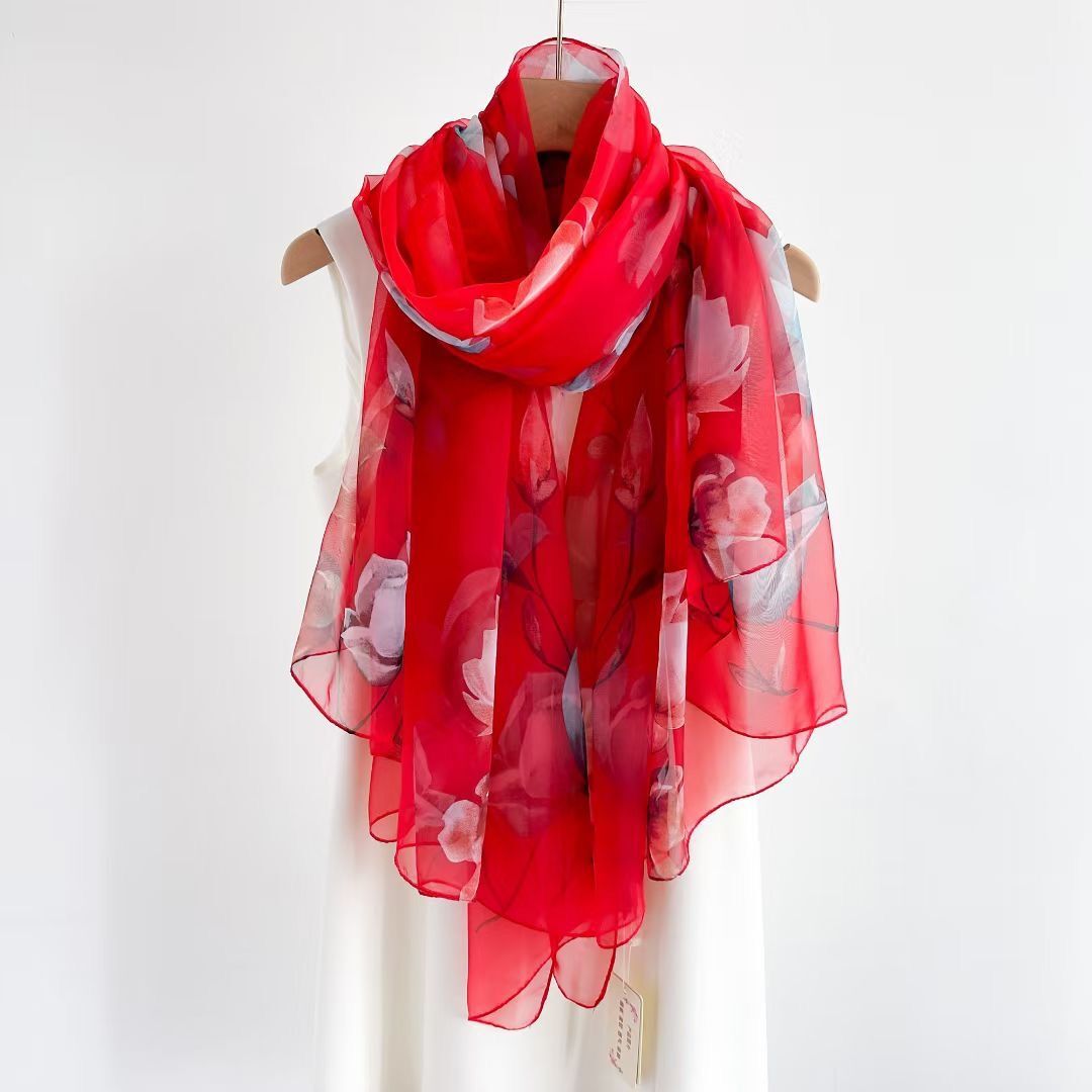 The Abstract Muse Long Scarf | VOIDRA