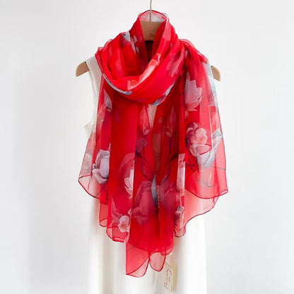 The Abstract Muse Long Scarf | VOIDRA