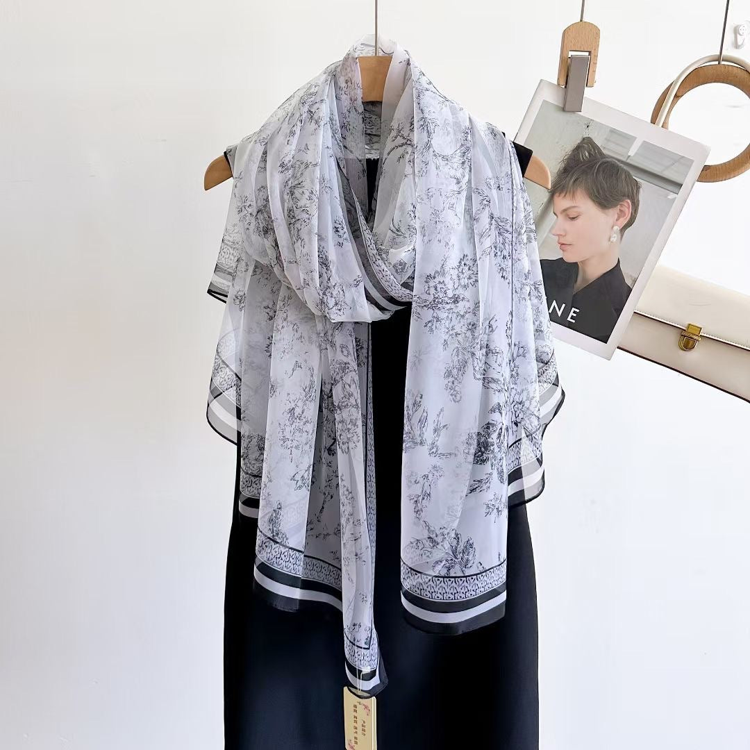 The Abstract Muse Long Scarf | VOIDRA