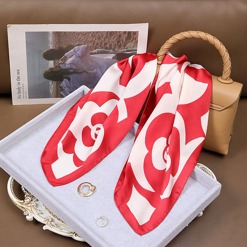 Vintage-Inspired Business Scarf for Professional Women