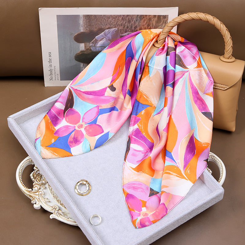 Vintage-Inspired Business Scarf for Professional Women