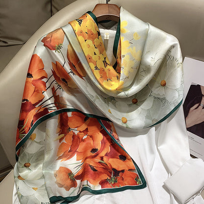 The Legacy Long Silk Scarf