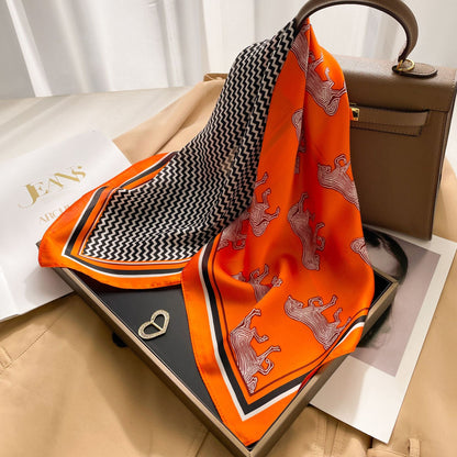 The VOIDRA Seoul 70 Silk Scarf