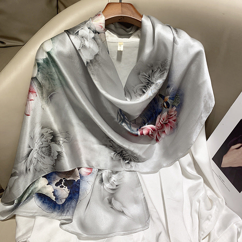 The Legacy Long Silk Scarf