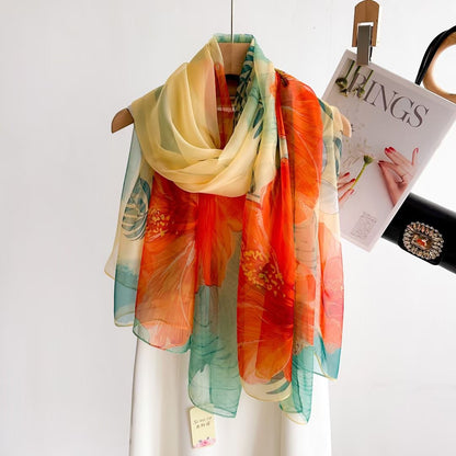 The Abstract Muse Long Scarf | VOIDRA