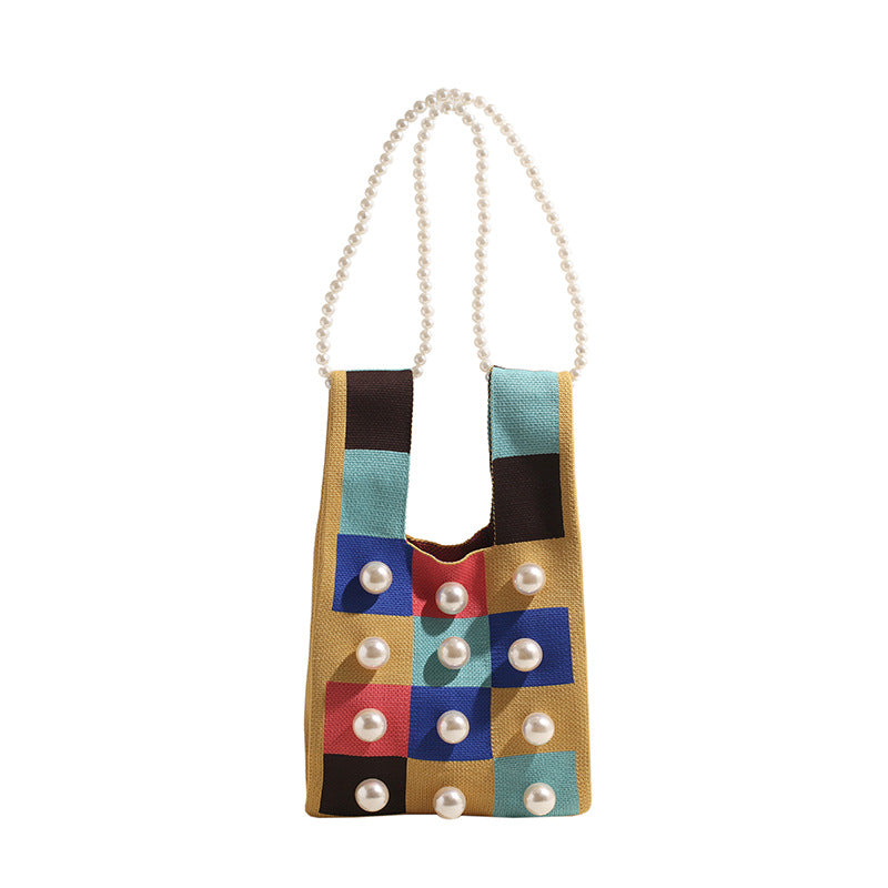 CLOVA – All-Match Canvas Square Shoulder Bag