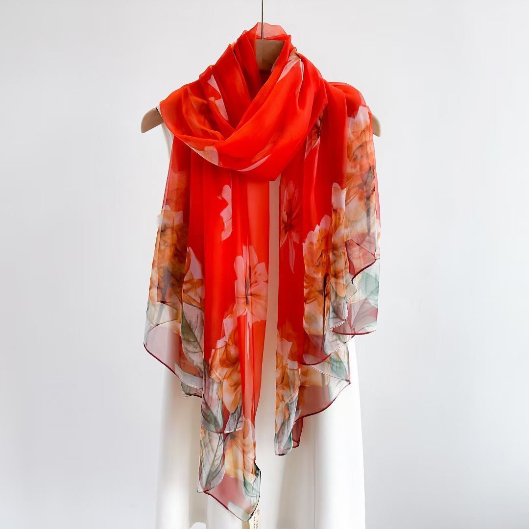 The Abstract Muse Long Scarf | VOIDRA