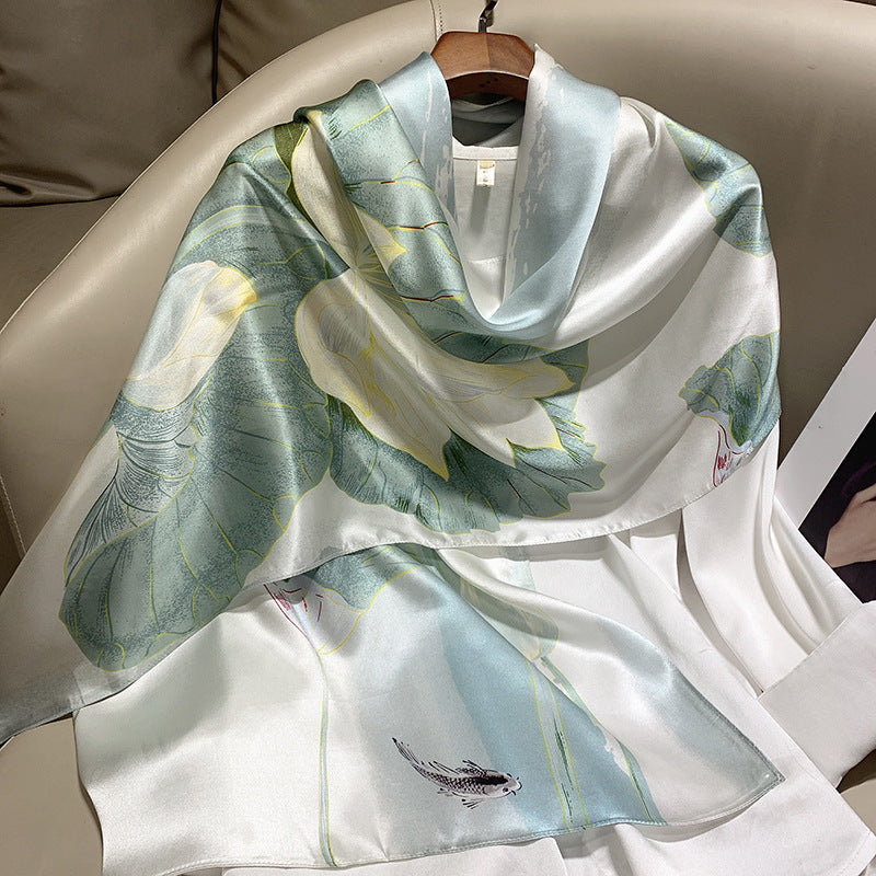 The Legacy Long Silk Scarf