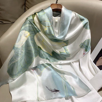 The Legacy Long Silk Scarf