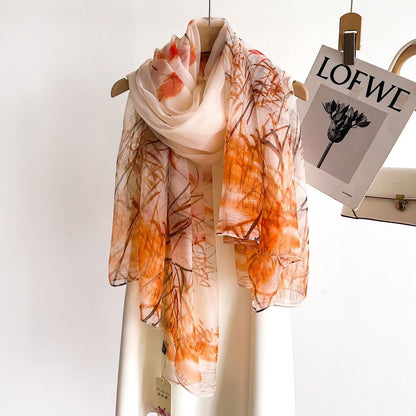 The Abstract Muse Long Scarf | VOIDRA