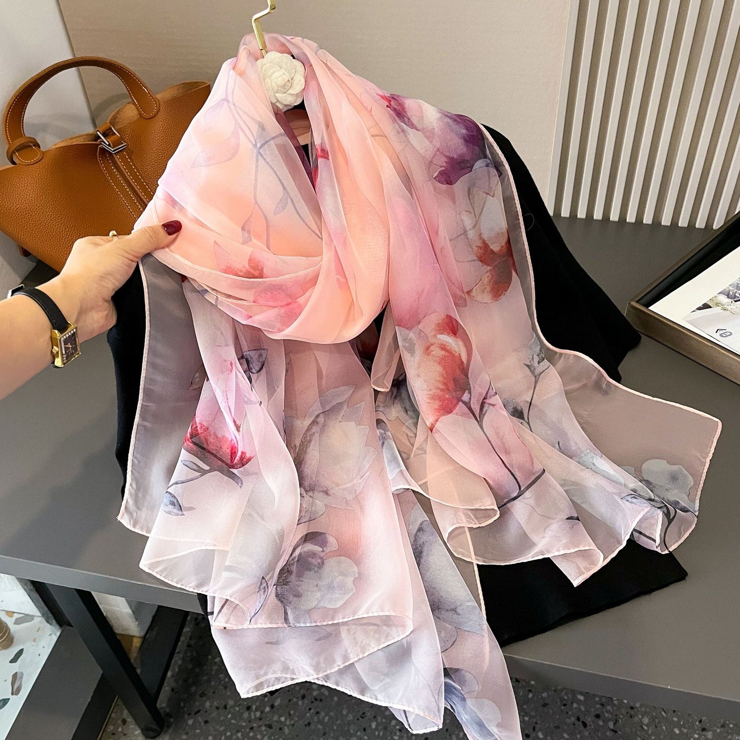 VOIDRA Echo Ribbon – Featherlight Yourou Scarf