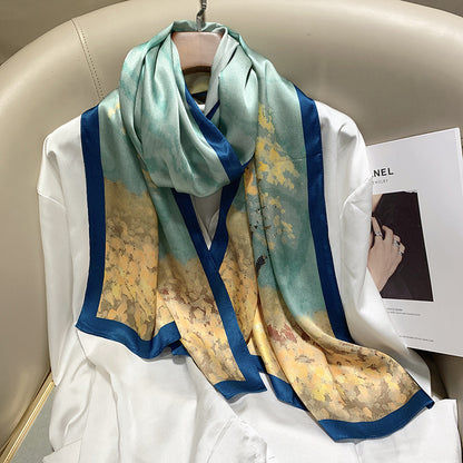 The Legacy Long Silk Scarf