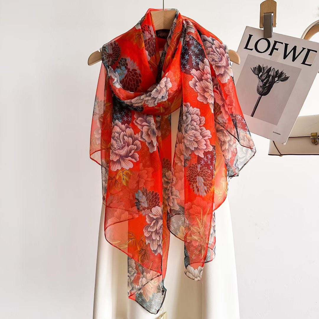 The Abstract Muse Long Scarf | VOIDRA