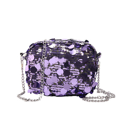 The Disco Bag | A Large Capacity Sequin & Chain Bag