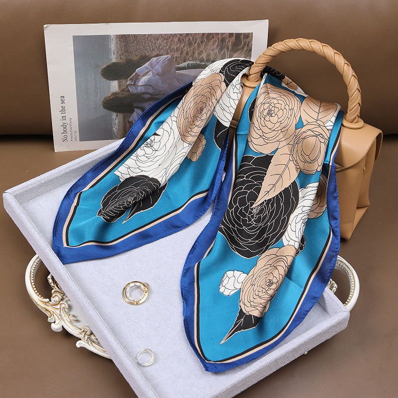 Vintage-Inspired Business Scarf for Professional Women