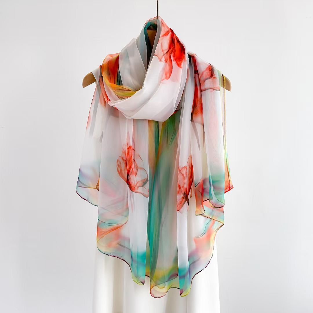 The Abstract Muse Long Scarf | VOIDRA