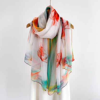 The Abstract Muse Long Scarf | VOIDRA