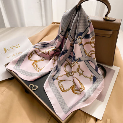 The VOIDRA Seoul 70 Silk Scarf