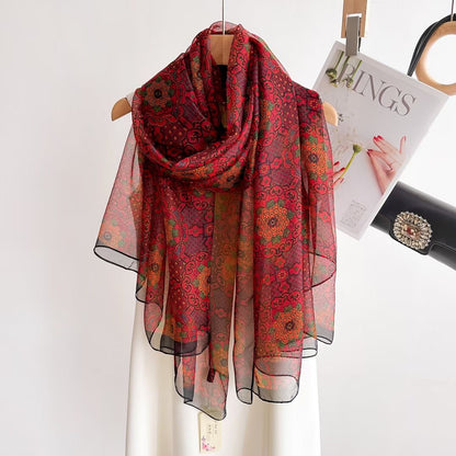 The Abstract Muse Long Scarf | VOIDRA