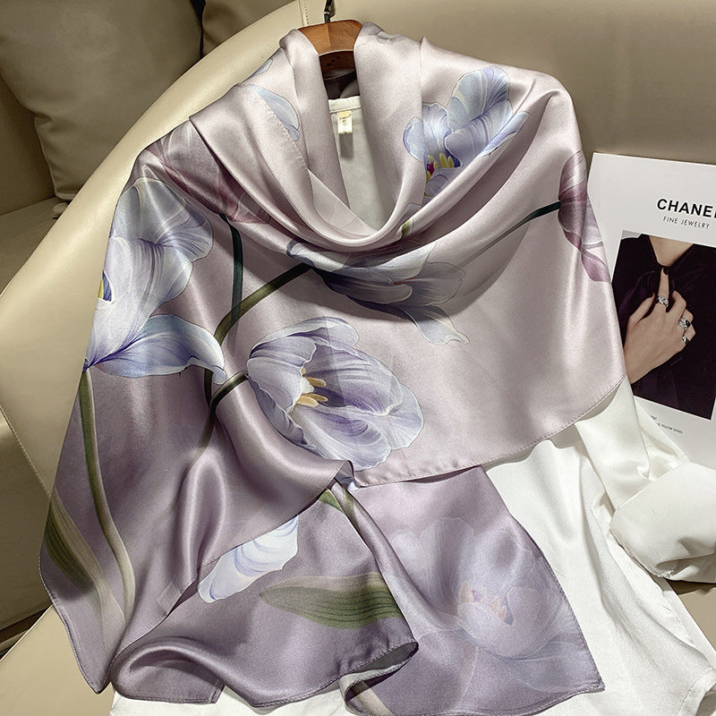 The Legacy Long Silk Scarf