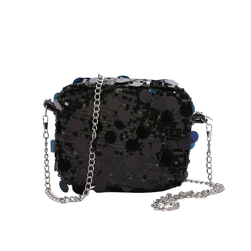 The Disco Bag | A Large Capacity Sequin & Chain Bag