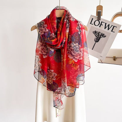 The Abstract Muse Long Scarf | VOIDRA