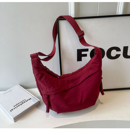 VOIDRA FlowNylon – Lightweight Street-Style Shoulder Tote for Women