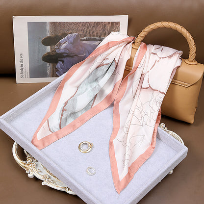 Vintage-Inspired Business Scarf for Professional Women