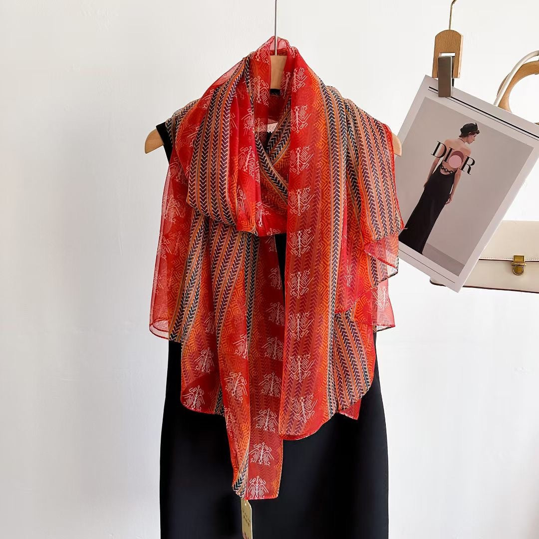 The Abstract Muse Long Scarf | VOIDRA
