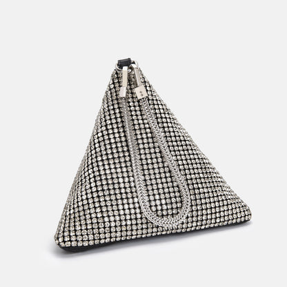 The Apex Triangle Wristlet | Diamond Finish