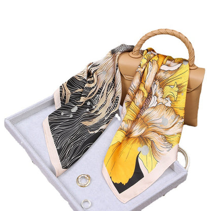 Vintage-Inspired Business Scarf for Professional Women