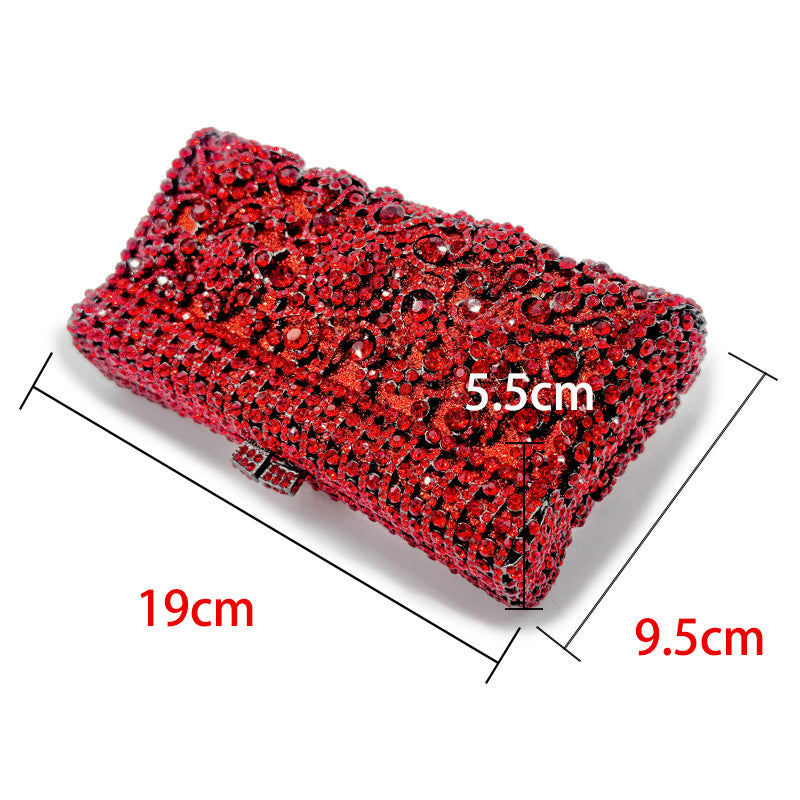 VOIDRA GemBlaze™ Crystal Bloom Clutch – Handcrafted Brilliance for Bold Evenings